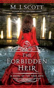 Book cover The Forbidden Heir by M.J. Scott