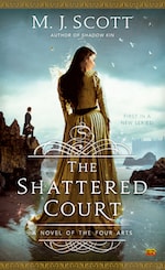 Book Cover The Shattered Court by M.J. Scott